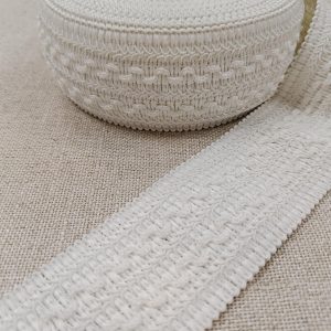 ELÁSTICO PASAMANERÍA - Blanco