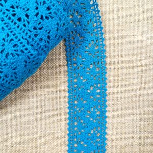 ENTREDOS BOLILLO 40- Varios Colores - Azul Turquesa