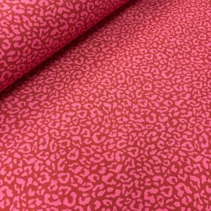 LONETA ANIMAL PRINT - Rojo-Fucsia