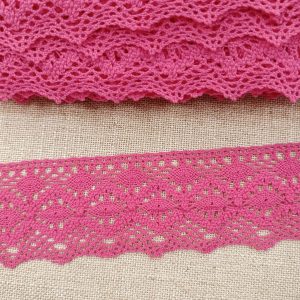 PUNTO BOLILLO- Varios Colores - Fucsia