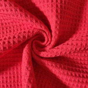 Tejido Waffle - Varios colores - Rojo