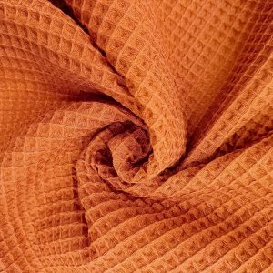 Tejido Waffle - Varios colores - Teja