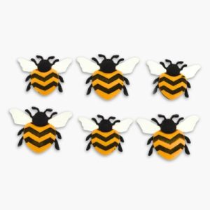 Botones Creativos- Bee Happy
