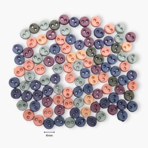 Botones Creativos- Mini Round Romance