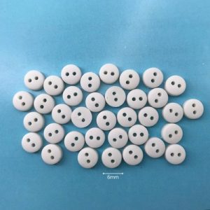 Botones Creativos- Round White