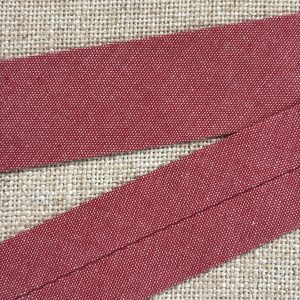BIES CHAMBRAY LISO 30mm - Varios colores - Rojo
