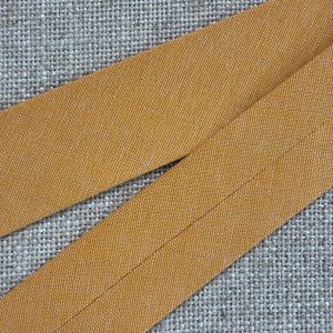 BIES CHAMBRAY LISO 30mm - Varios colores - Amarillo
