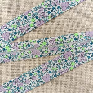 BIES FLORAL FOSFORITO 30mm - Malva