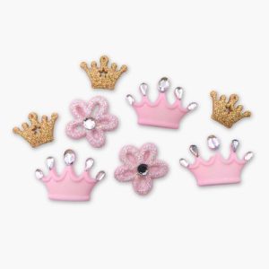 Botones Creativos- Princess crowns