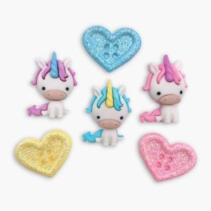 Botones Creativos- Unicorn Love