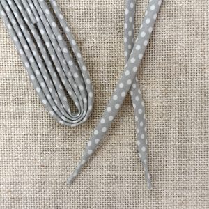 CORDÓN CALZADO GRIS PUNTITOS