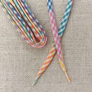 CORDÓN CALZADO VICHY MULTICOLOR