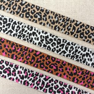 ELÁSTICO ANIMAL PRINT 40mm.- Varios Colores