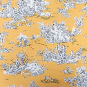 LONETA TOILE DE JOUY AMARILLO