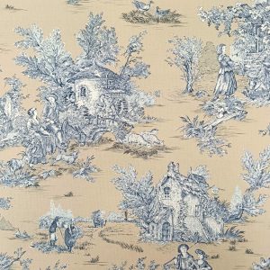 LONETA TOILE DE JOUY BEIGE