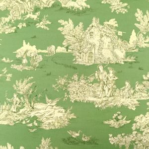 LONETA TOILE DE JOUY VERDE