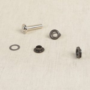 OJETES + HERRAMIENTA 10mm. 10ud- Varios Colores - Bronce