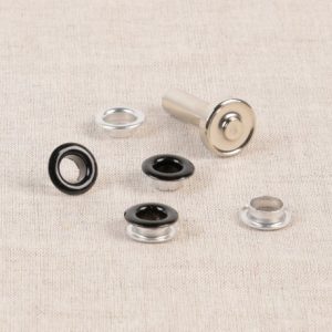 OJETES + HERRAMIENTA 8mm. 14ud- Varios Colores