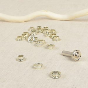 OJETES + HERRAMIENTA 8mm. 14ud- Varios Colores - Oro