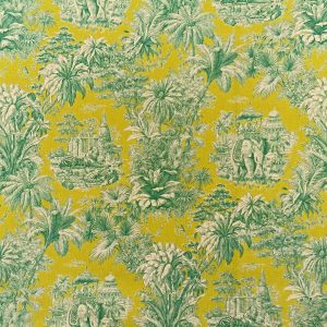 TOILE DE JOUY SAFARI VERDE