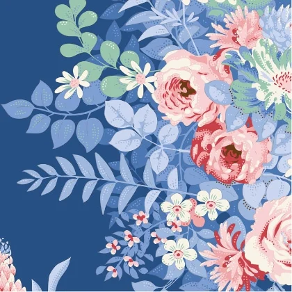 Tilda "Something Blue"- Whimsyflower Night