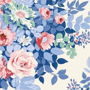 Tilda "Something Blue"-  Whimsyflower Cream