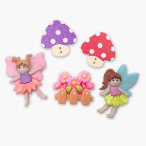 Botones Creativos- Flower Fairies