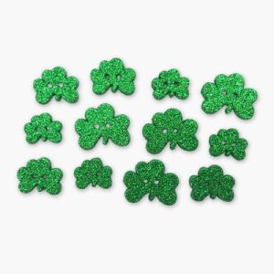 Botones Creativos- Shamrock Wishes