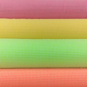 SEERSUCKER VICHY FLUOR 3mm.- Varios Colores