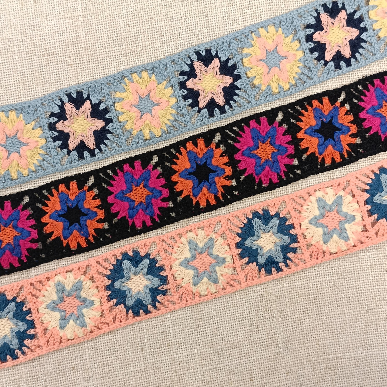 TIRA CROCHET 45mm. - Varios Colores
