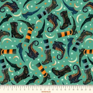 BLANK QUILTING "WITCHY & WICKED" - WITCH BOOTS