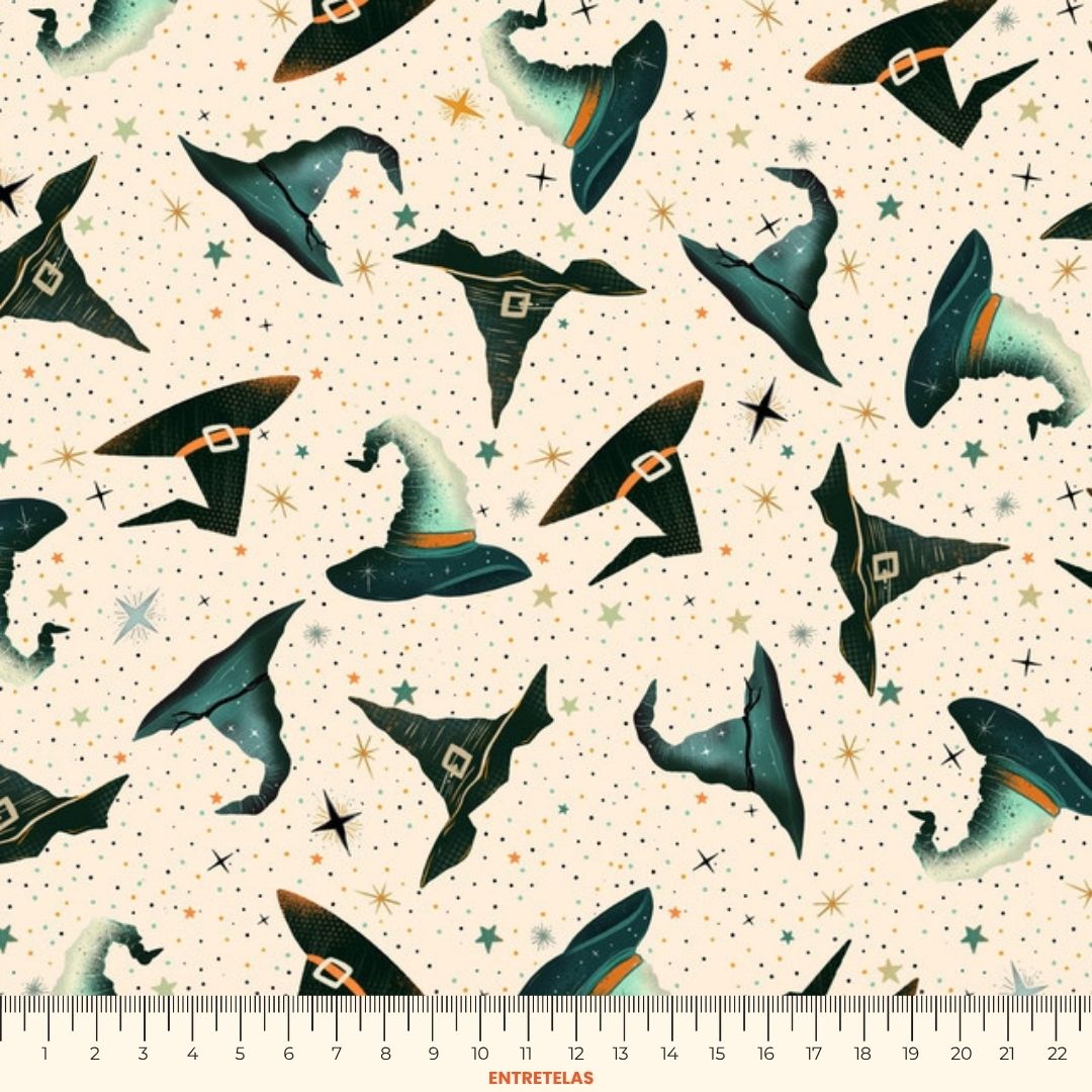 BLANK QUILTING "WITCHY & WICKED" - WITCHES HATS