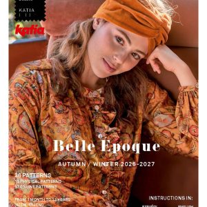 Revista KATIA FABRICS - Patrones de Costura Belle Époque para otoño-invierno 2026/2027