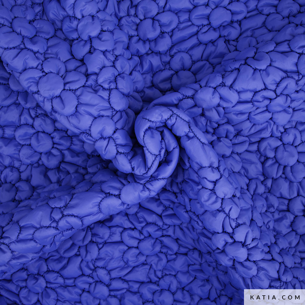 ACOLCHADO FLOR - AZUL - Imagen 3
