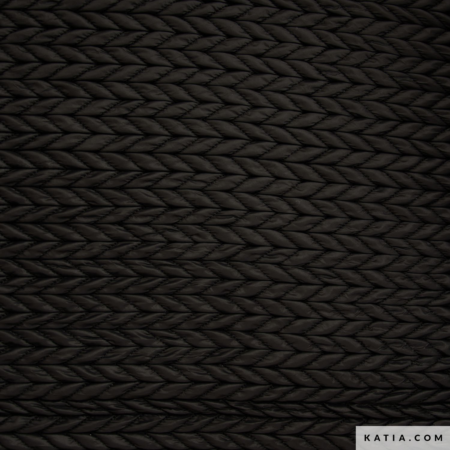 ACOLCHADO ESPIGA - NEGRO