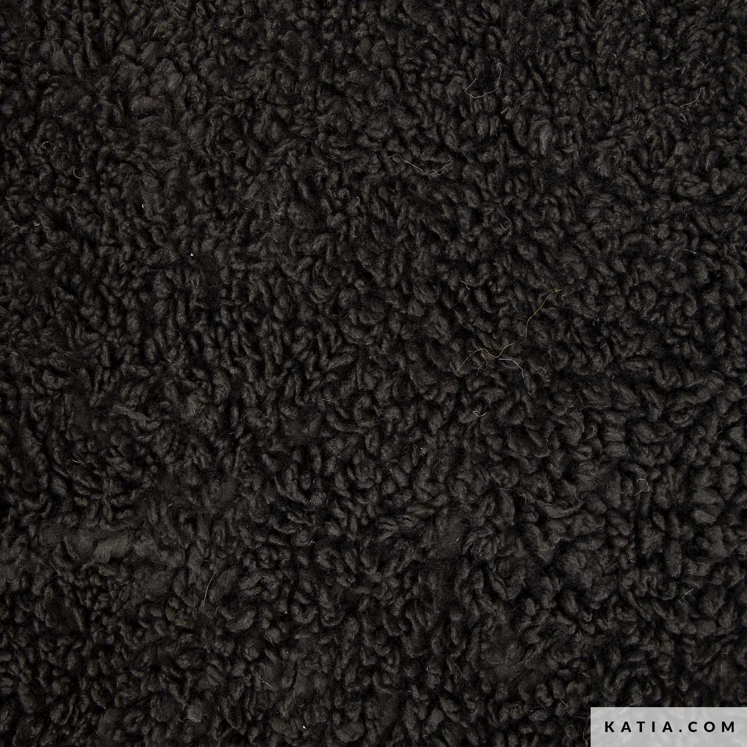 PELO SINTÉTICO TIPO CANICHE - NEGRO