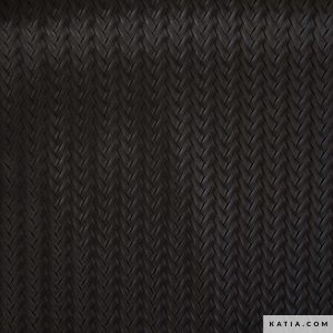 POLIPIEL CON RELIEVE DE ESPIGA - NEGRO