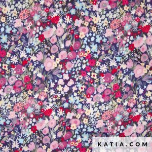 VISCOSA DE INVIERNO ESTAMPADO FLORAL