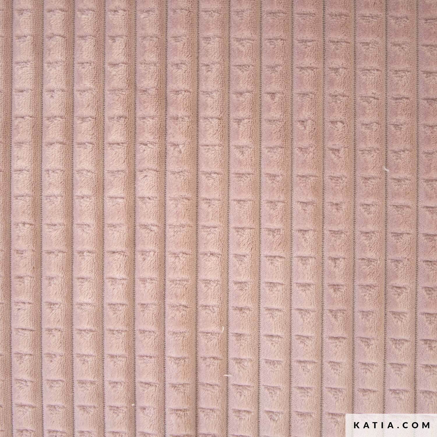 TELA GROFRADA SUAVE TIPO PELUCHE - ROSA - Imagen 2
