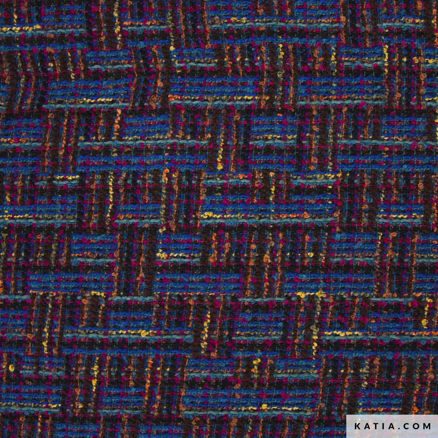 TELA TIPO CHANEL MULTICOLOR CON TEXTURA BOUCLÉ - Imagen 2
