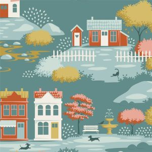 TILDA "VILLAGE LIFE"- VILLAGE TEAL